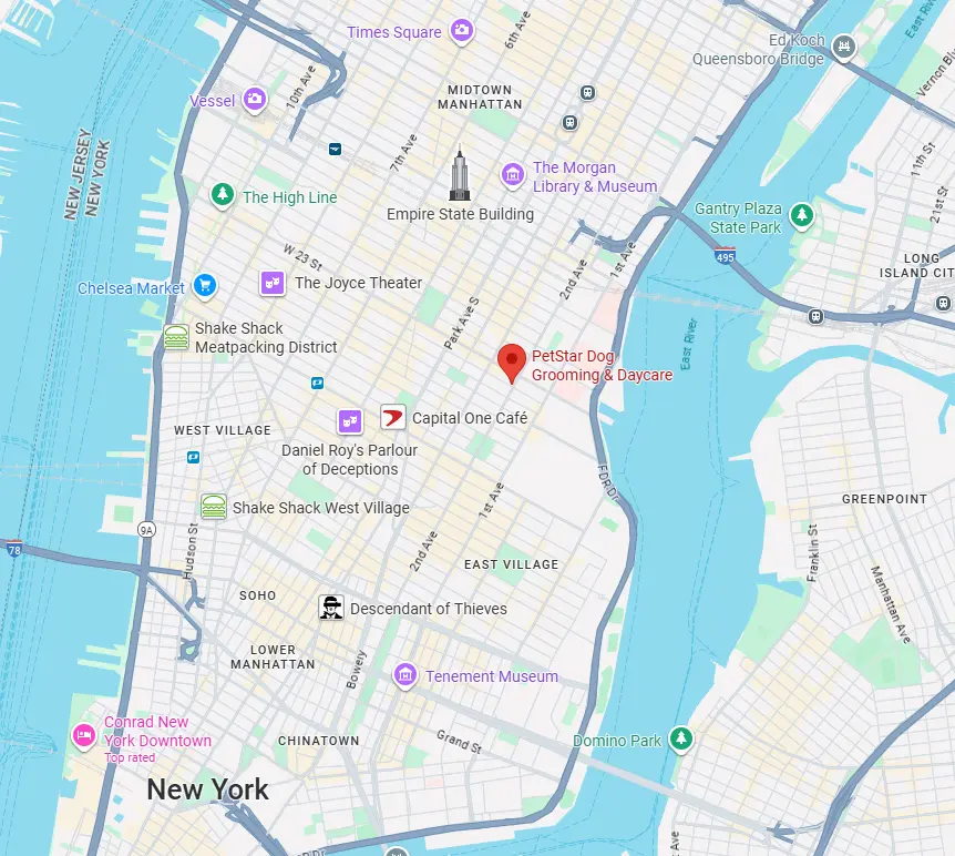 map location